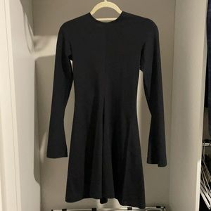Acne Studios black long sleeve dress